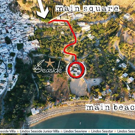 Lindos Seaview Apartment Esterno foto